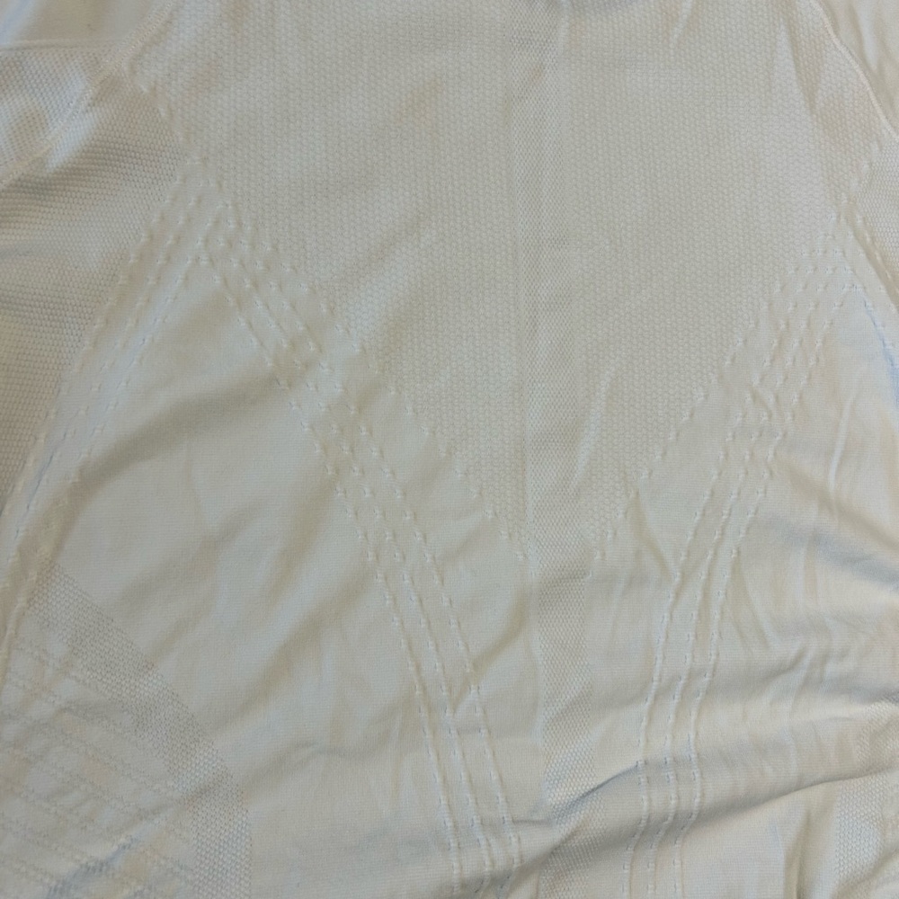 Athleta White Short Sleeve Tee - Picture 5 of 7